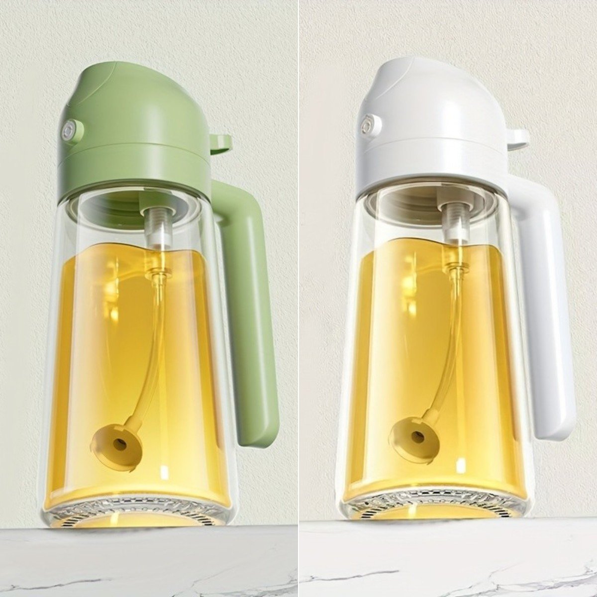 ✨💕2 in 1 Glass Oil Sprayer & Dispenser🔥