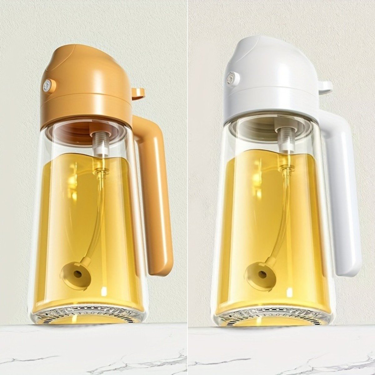 ✨💕2 in 1 Glass Oil Sprayer & Dispenser🔥